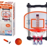Otthoni kosárlabdapalánk labdával és pumpával, magassága állítható