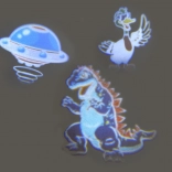 Lézerpisztolyok projektorral