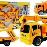 Szétszerelhető építőjárművek készlete