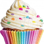 GALISON alakos puzzle – édes cupcake (100 darab)