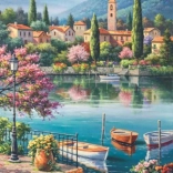 Puzzle – Tóparti délután, 500 darab