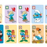 Fekete Péter Hupikék törpikék – kártyajáték dobozban 6 × 9 cm