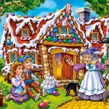 maxi puzzle 40 darabos hansel és gretel