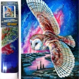 Gyémánt festés Bagoly repülés 30x40cm