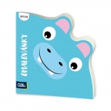 Kvído színező: víziló