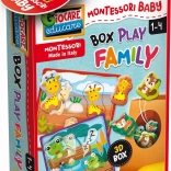 LISCIANI Formabedobó BOX PLAY FAMILY – állatkölykök