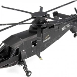 3D fém puzzle S-97 RAIDER helikopter – METAL EARTH építőkészlet