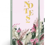 Notique Kakadu vonalas jegyzetfüzet 13 × 21 cm