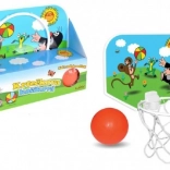 Kisvakond kosárlabdája – ajtóra akasztható kosár labdával