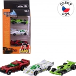 Fém versenyautók gyerekeknek