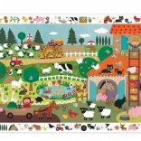 Megfigyelős kirakó Tanyasi élet 35 darabbal