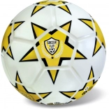Sárga Soccer Club labda 23 cm gumiból