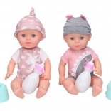 Baba bilivel és cumisüveggel