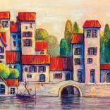 Puzzle Természetes város 1000 darab ART PUZZLE