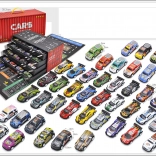 Mega autóskészlet garázzsal