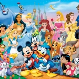 Educa fa puzzle Disney – csodálatos világ, 100 darab
