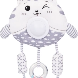 Plüss függő játék babakocsira és kiságyra Big Kitty