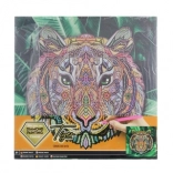 Gyémántszemes festés keretre feszítve – Tigris 30 × 30 cm, GRAFIX