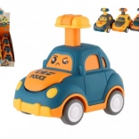 Műanyag kisautó Nyomd meg és menj 9 cm – lendkerékkel, 4 féle