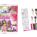 Tervezői portfólió modellekkel és sablonokkal