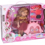 Baba tartozékokkal Méret 35cm