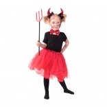 Gyerek ördöglány jelmez tüll TUTU szoknyával