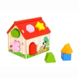 Fa bedobós házikó Disney figurás motívummal