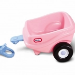 Rózsaszín LITTLE TIKES Cozy Coupe utánfutó futóbiciklihez