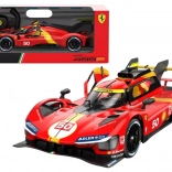 RC autó 1:24 sport Ferrari 499P piros