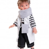 Realisztikus Emily baba teljes viniltesttel, 33 cm