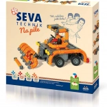 SEVA TECHNIK építőkészlet – a fűrésztelepen, 412 darab