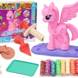 unikornis DIY – kreatív készlet gyurmával és kiegészítőkkel