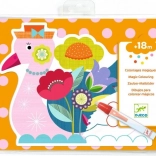 DJECO vizes kifestő – szivárványos állatkák