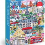 Galison puzzle A világ városai Michael Storrings 1000 darab