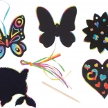 Goki kaparós szivárványos képek akasztóval – vegyes motívumok