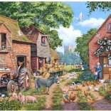 House of Puzzles Puzzle Fókusz a farmon 1000 darab