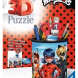 Ravensburger 3D puzzle állvány Varázslatos Katicabogár és Fekete Macska 57 darab
