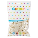 Gyöngyházfényű metallikus lufik 28 cm