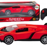 RC autó 1:16 piros sportkocsi távirányítással