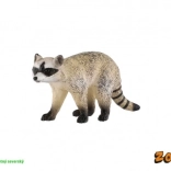 Realisztikus műanyag mosómedve figura 8 cm