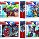 Minipuzzle Avengers 54 darabos dobozban