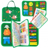 Oktatási könyv hordtáska Montessori - Karácsonyi kiadás