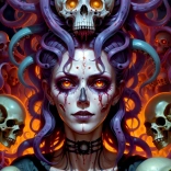 Puzzle Sötét boszorkány 1000 darab