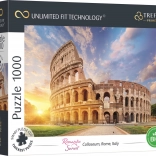 Puzzle TREFL UFT Romantic Sunset: Colosseum Róma 1000 darab