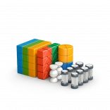 Geomag Magicube Shapes – építőkészlet 128 darab