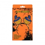 Világító tökpánt – halloweeni készlet világító pálcákkal