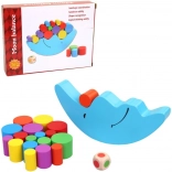 Fa guriga Hold motívummal