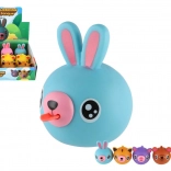 Sípoló gumis állatka nyelvvel 6 cm