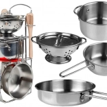 Rozsdamentes Acél Konyhai Edénykészlet 8 Db