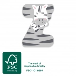 small foot fa betű Z